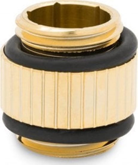 Изображение EK Water Blocks EK Water Blocks EK-Quantum Torque Micro G1/4 Zoll Verlängerung gerade MM 7 - gold