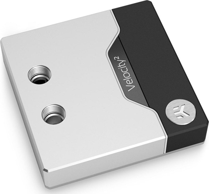 Picture of EK Water Blocks EK Water Blocks EK-Quantum Velocity² D-RGB - 1200, Nickel + Satin Titanium