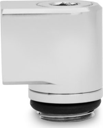 Picture of EK Water Blocks EK Water Blocks EK-Torque Micro Adapter 90 Grad G1/4 Zoll AG auf G1/4 Zoll IG - drehbar, nickel