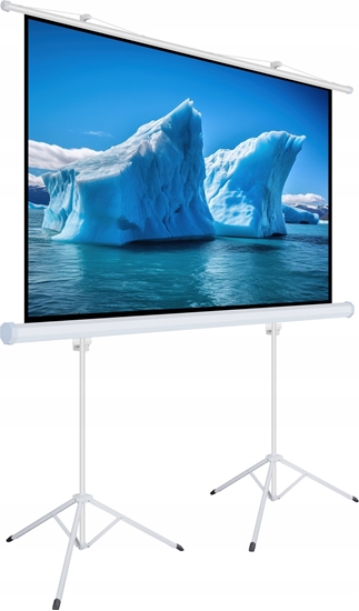 Picture of Ekran do projektora Art ART MANUAL SCREEN ON A TRIPOD 140inch 254x254cm TA-140 1:1 double tripod