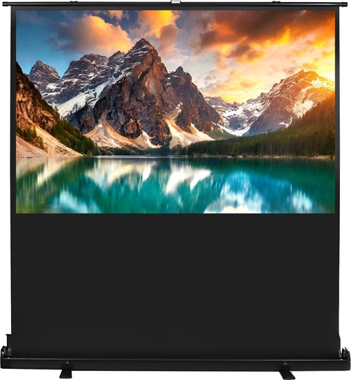 Picture of Ekran do projektora Maclean Przenony ekran projekcyjny Maclean, kompaktowy, podogowy, 100", 16:10, MC-213