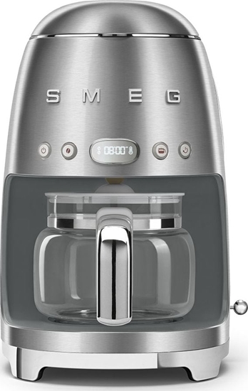 Picture of SMEG DRIP COFFEE MAKER 50�STYLE SILVER DCF02SSEU
