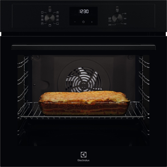 Изображение Electrolux cepeškrāsns, iebūv., 72l, melna