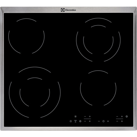 Изображение Electrolux EHF6342XOK built-in Ceramic Black hob