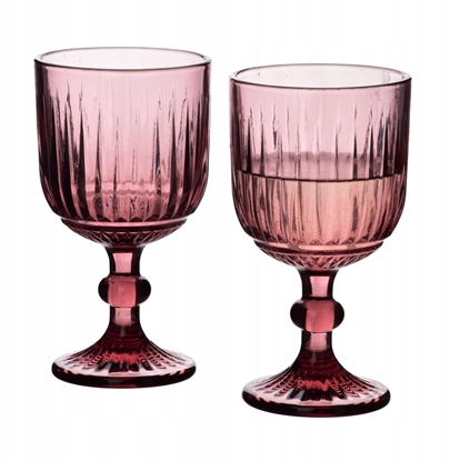 Attēls no ELISE PURPLE Komplet 4 kieliszków 350ml9x16,4cm