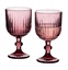 Picture of ELISE PURPLE Komplet 4 kieliszków 350ml9x16,4cm