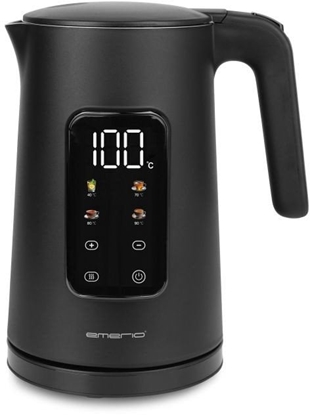 Attēls no Emerio Wasserkocher 1,7 l schnurlos Design, Digitales Displ.