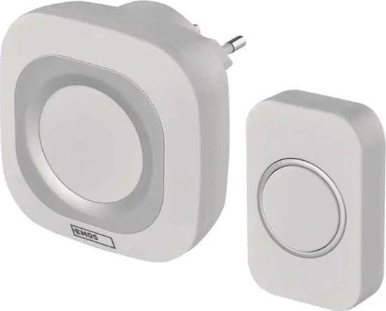 Picture of Emos Dzwonek bezprzewodowy Emos P5733W AC, biay