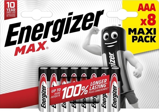 Picture of Energizer BATERIE ENERGIZER MAX AAA LR03 /8 ECO