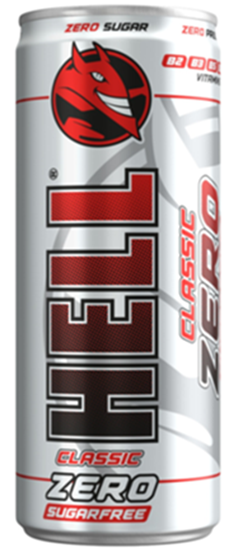 Изображение Enerģijas dzēriens HELL Zero Classic, 250 ml (DEP)