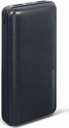 Attēls no Enerģijas krātuve Gembird 20 000 mAh Power Bank Black