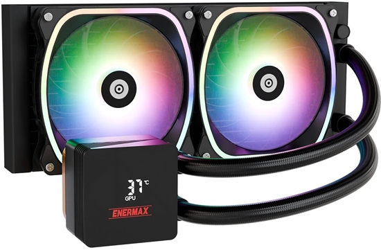 Picture of Enermax Liquid CPU Cooler Aquafusion II 240mm ARGB Black