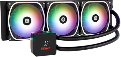 Picture of Enermax Liquid CPU Cooler Aquafusion II 360mm ARGB Black
