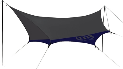 Picture of Eno Super Fly Utility Tarp, Navy/ Grey