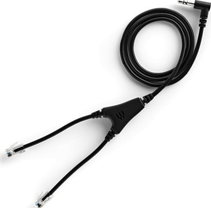 Attēls no EPOS SENNHEISER CEHS-MB 01 MOBILE ADAPTER CABLE WITH 3.5 MM JACK FOR FOR DW SERIES_