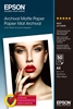 Изображение Epson Archival Matte Paper A 4, 50 Sheet, 189 g    S 041342