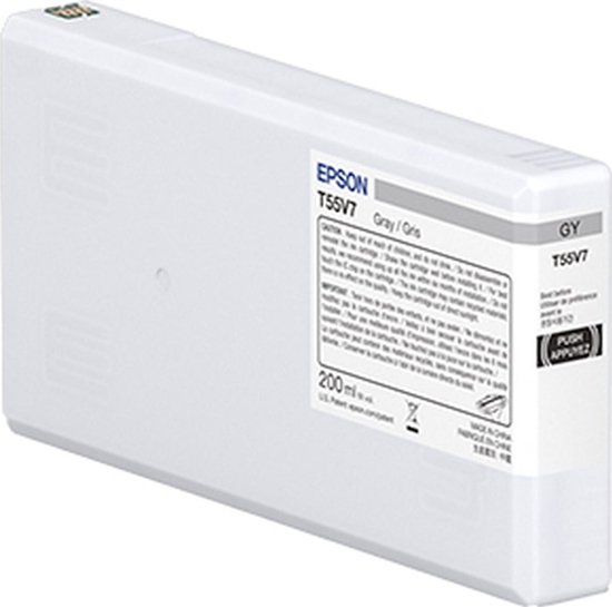 Picture of Epson ink cartridge gray T 55W 200 ml              T 55W7