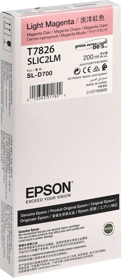 Picture of Epson ink cartridge light magenta T 782 200 ml     T 7826N