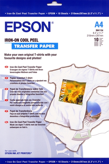 Picture of Epson T-Shirt Foil A 4, 10 Sheets S 041154