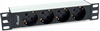 Picture of Equip 333311 power distribution unit (PDU) 4 AC outlet(s) 1U Black, Silver