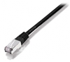 Picture of Equip Cat.6A Platinum S/FTP Patch Cable, 1.0m, Black
