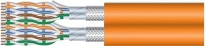 Attēls no Equip 187331 tīkla kabelis Oranžs 500 m Cat7 S/FTP (S-STP)