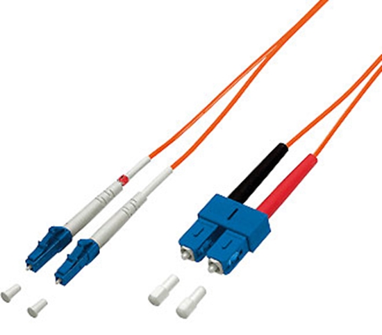 Изображение Equip LWL Patch Cord LC/SC 62,5/125µ 2,0m fibre optic cable 2 m