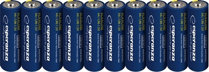 Изображение Esperanza EZB112 Esperanza baterie alkaliczne aa 10szt zgrzewka zawieszana