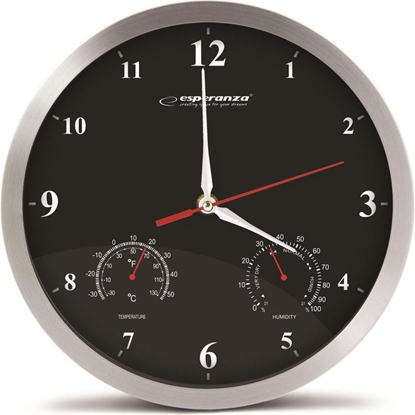 Picture of Esperanza Zegar cienny Washington czarny (EHC008K)