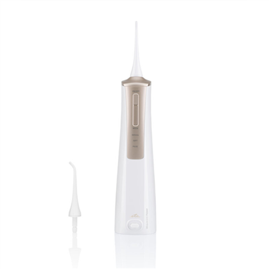 Изображение ETA Oral Irrigator Sonetic 270890000 Cordless, 200 ml, Number of heads 2, White/Gold