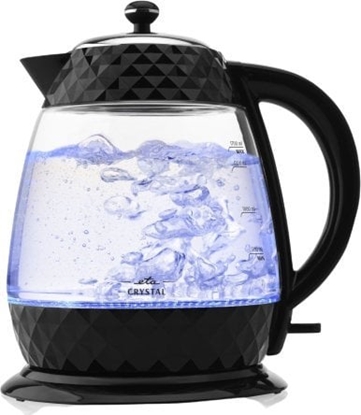 Picture of ETA | Crystal Kettle | ETA315490000 | Electric | 2200 W | 1.7 L | Glass | 360° rotational base | Glass/Black