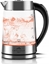 Attēls no ETA Kettle | ETA515490000 CRYSTELA DIGI II | Electric | 2200 W | 1.7 L | Glass | 360° rotational base | Glass