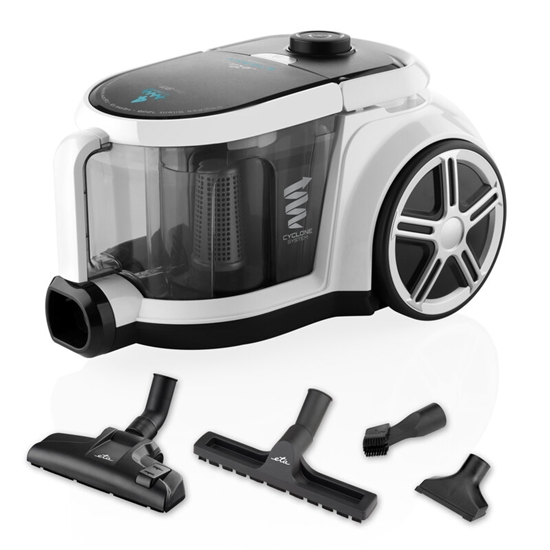 Picture of ETA | Stormy Home Vacuum cleaner | ETA051790000 | Bagless | Power 800 W | Dust capacity 2.2 L | White/Black