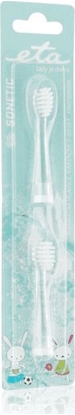 Attēls no ETA Toothbrush replacement for 0710 For kids, Heads, Number of brush heads included 2, White