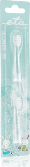 Picture of ETA Toothbrush replacement for 0710 For kids, Heads, Number of brush heads included 2, White