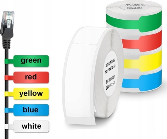 Picture of Etykiety termiczne Niimbot RXL12.5*109-65 Żółte