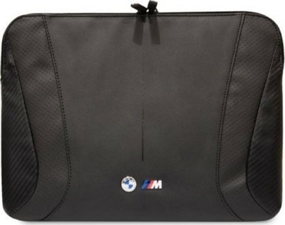 Picture of Etui BMW Sleeve BMW BMCS16SPCTFK 16" czarny/black Carbon&Perforated