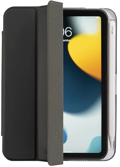 Изображение ETUI FOLD CLEAR Z MIEJSCEM NA RYSIK iPad MINI 8.3 7 gen 2024 CZARNE