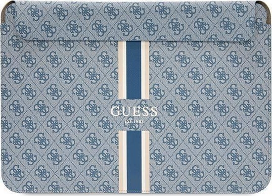 Изображение Etui Guess Guess Sleeve GUCS14P4RPSB 14" niebieski/ blue 4G Printed Stripes