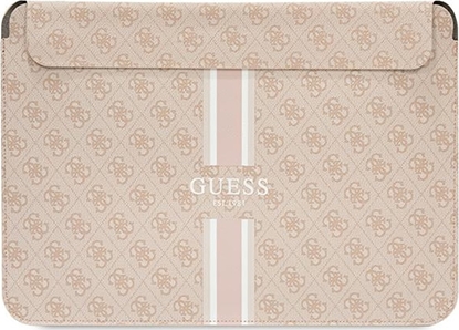 Изображение Etui Guess Guess Sleeve GUCS14P4RPSP 14" róowy/ pink 4G Printed Stripes