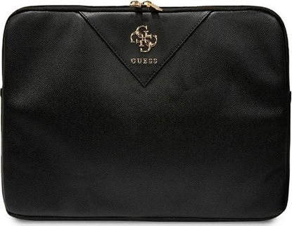 Изображение Etui Guess Guess Sleeve GUCS14ZPGSTEGK 14" czarny/black Triangle 4G