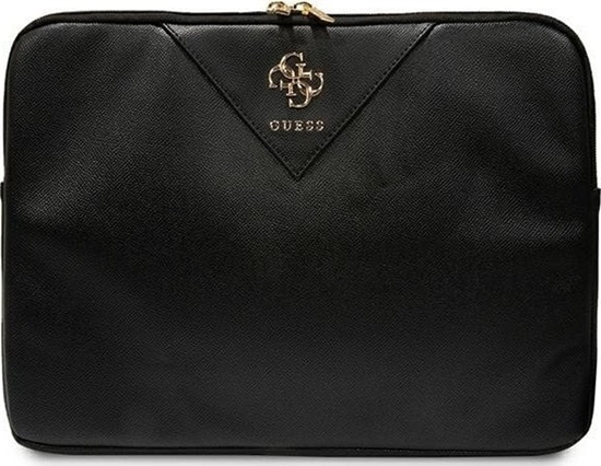 Изображение Etui Guess Guess Sleeve GUCS14ZPGSTEGK 14" czarny/black Triangle 4G