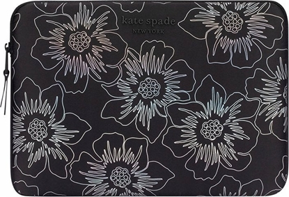 Picture of Etui Kate Kate Spade New York Puffer Sleeve - Pokrowiec MacBook Pro 14" / Notebook 14" (Hollyhock Iridescent Black)