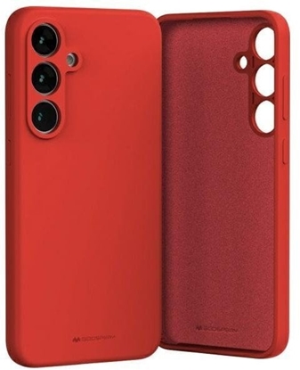 Picture of Etui Mercury Silicone do Samsung Galaxy S24 FE czerwony