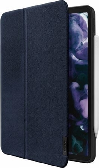 Изображение Etui na tablet PICOM LAUT Prestige Folio -  z uchwytem do Apple Pencil do iPad 10.9" 10G (indigo)
