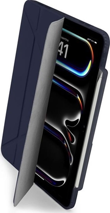 Attēls no Etui na tablet Pipetto Pipetto Origami No3 Pencil Case, dark blue - iPad Pro 13 (2024)