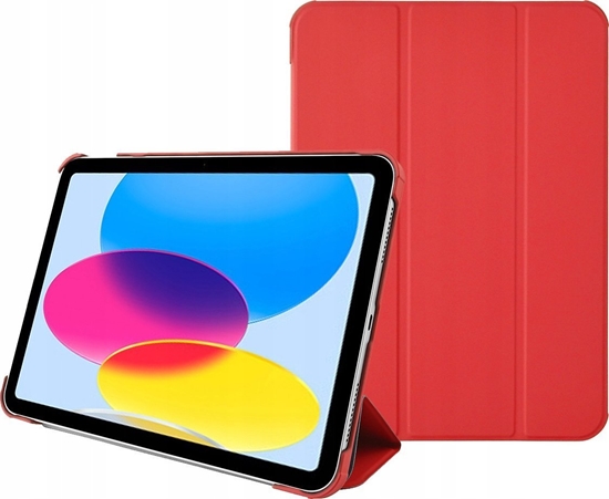 Picture of Etui na tablet Pomologic Obudowa ochronna BookCase do iPad 10.9" 10G czerwona