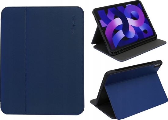 Picture of Etui na tablet Pomologic Obudowa ochronna BookFolio do iPad Air 10.9" 4/5G granatowa