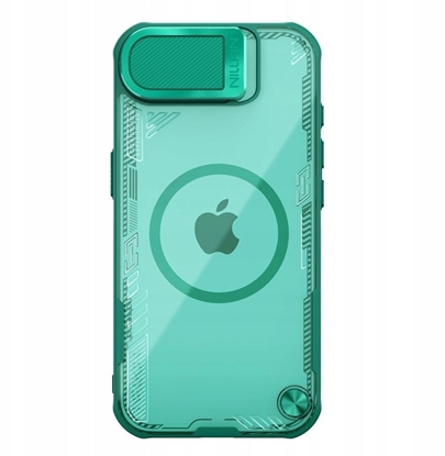 Attēls no Etui Nillkin Iceblade Prop Magnetic z oson na aparat i podstawk na iPhone 16e - zielone