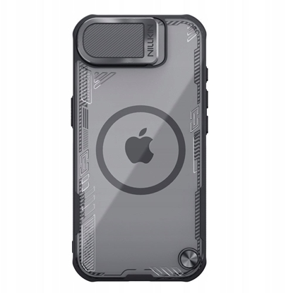 Attēls no Etui Nillkin Iceblade Prop Magnetic z oson obiektywu i podstawk na iPhone 16e - czarne